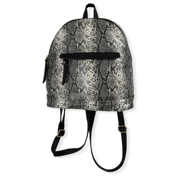 Under One Sky Faux Leather Small Backpack - Picture 1 of 8